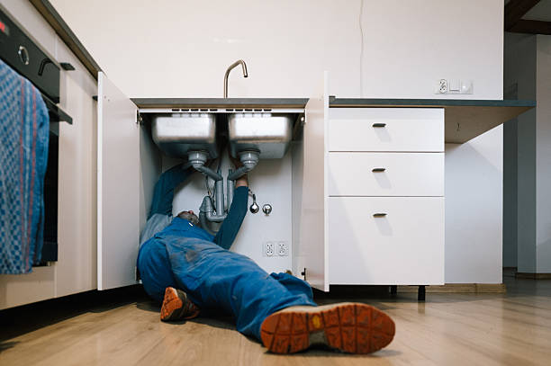 Professional Drain Cleaning technician working in Manning, IA